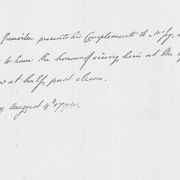 [Document, 1794 August 04]