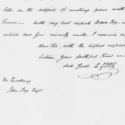 [Document, 1796 October 24]
