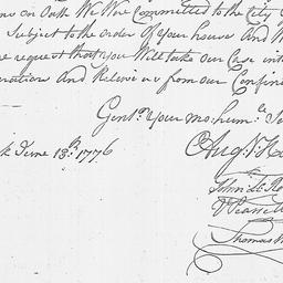 [Document, 1776 June 13]