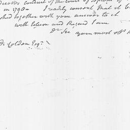 [Document, 1801 October 12]