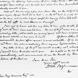 [Document, 1799 December 19]