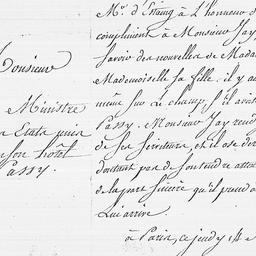 [Document, 1783 August 14]