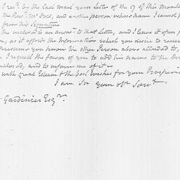 [Document, 1809 June 26]