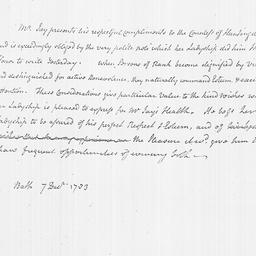 [Document, 1783 December 07]