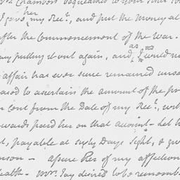 [Document, 1781 December 09]