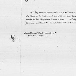 [Document, 1824 October 08]