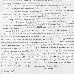 [Document, 1822 January 07]