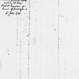 [Document, 1788 January 4]