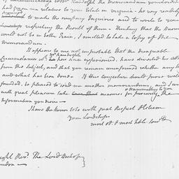 [Document, 1796 June 18]