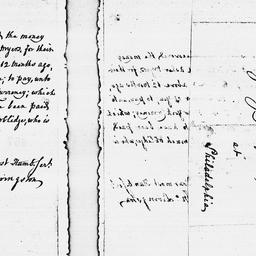 [Document, 1775 November 07]