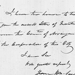 [Document, 1826 June 23]