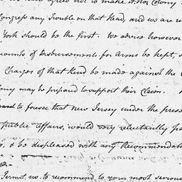 [Document, 1775 July 29]