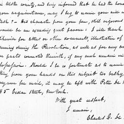 [Document, 1823 August 04]
