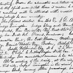 [Document, 1820 December 07]