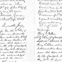 [Document, 1858 September 01]