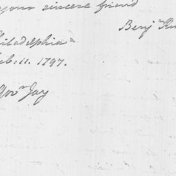 [Document, 1797 February 11]