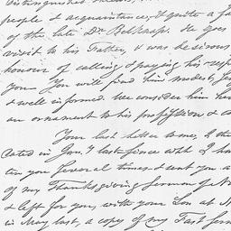 [Document, 1799 July 26]