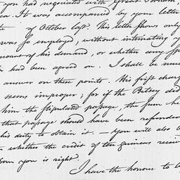 [Document, 1796 January 21]