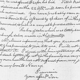 [Document, 1810 March 01]