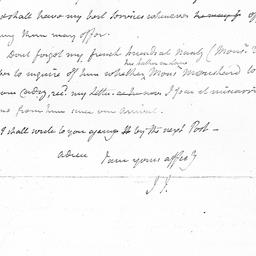 [Document, 1781 February 21]