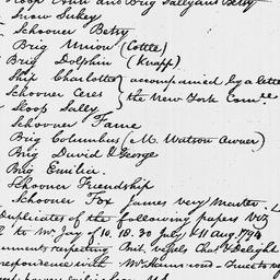 [Document, 1794 August 18]