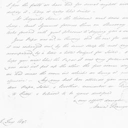 [Document, 1814 May 3]