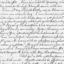 [Document, 1813 January 29]