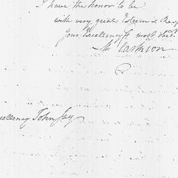 [Document, 1799 October 21]