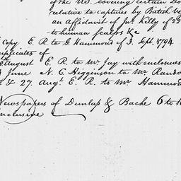 [Document, 1794 September 12]