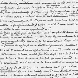 [Document, 1806 October 31]