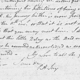 [Document, 1799 May 03]