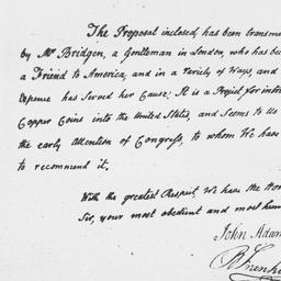 [Document, 1782 December 20]
