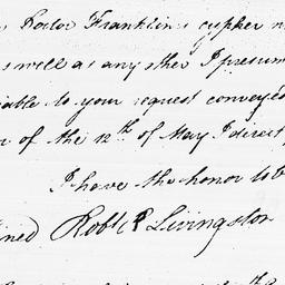 [Document, 1782 August 08]