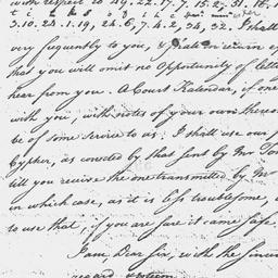 [Document, 1781 November 01]