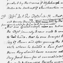 [Document, 1769 September 09]
