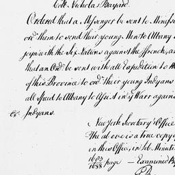 [Document, 1688 May 07]