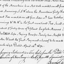 [Document, 1671 April 16]