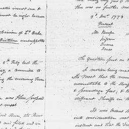 [Document, 1770 November 23]