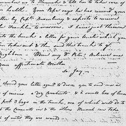 [Document, 1797 November 06]