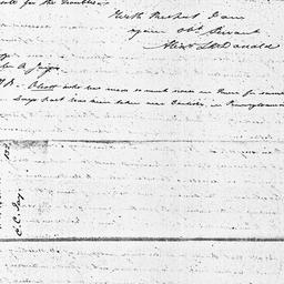 [Document, 1800 October 18]