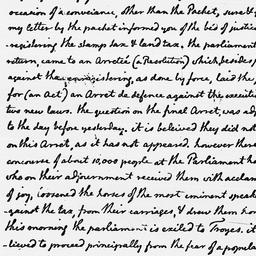 [Document, 1787 August 15]