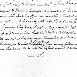 [Document, 1786 March 05]