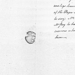 [Document, 1782 October 29]
