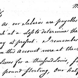 [Document, 1781 May 9]