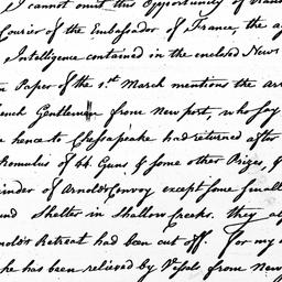 [Document, 1781 April 18]