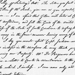 [Document, 1781 October 16]