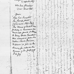 [Document, 1817 April 21]