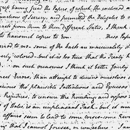 [Document, 1786 June 27]