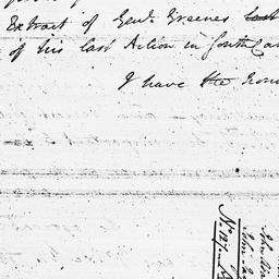 [Document, 1781 October 22]