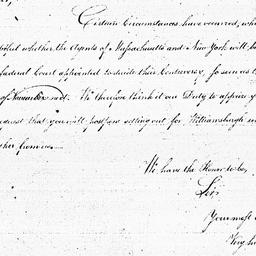 [Document, 1785 October 12]